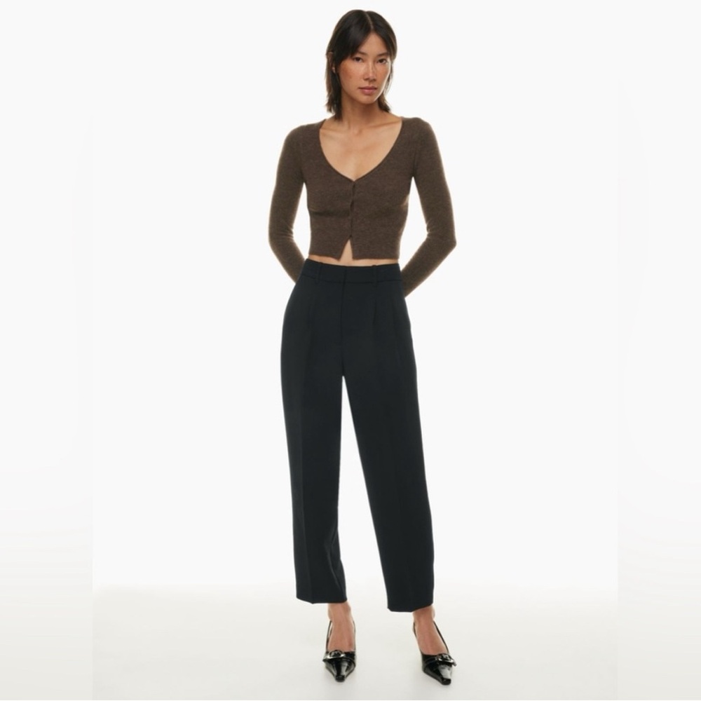 Aritzia Babaton Kenton Black Cropped Pants